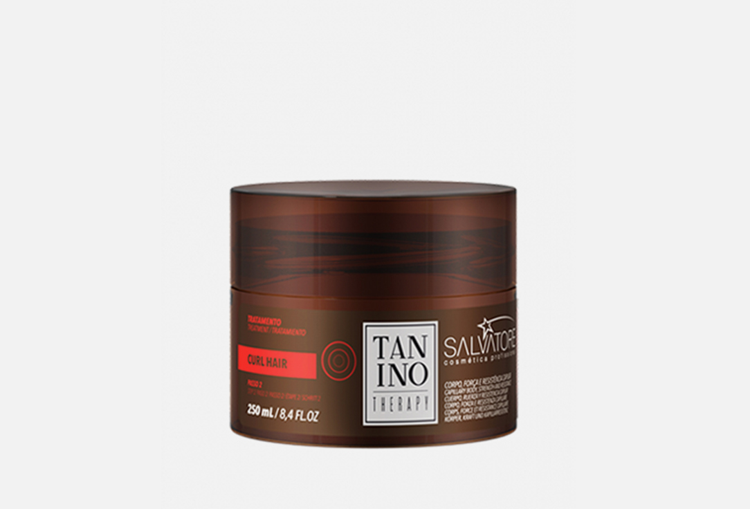 Маска для кудрявых волос  Salvatore Cosmetics TANINO THERAPY Step 2  