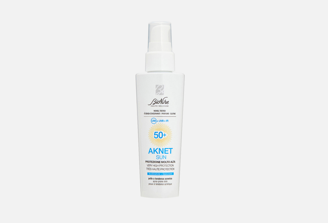 Изображение товара Солнцезащитный крем для лица SPF 50+ BioNike AKNET