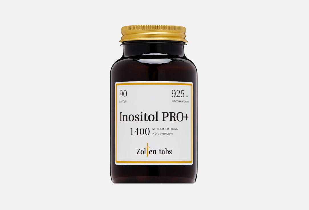 БАД для сохранения спокойствия Zolten Tabs Инозитол 1400 мг в капсулах 