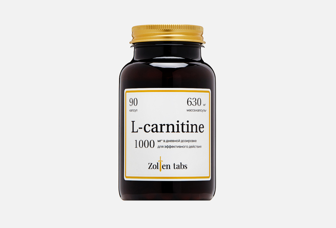 L-карнитин ZOLTEN TABS 500 мг в капсулах 90 шт