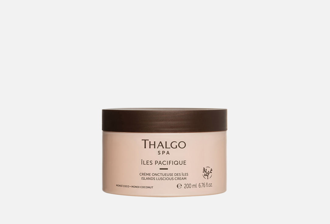 цена Шелковистый крем для тела THALGO Islands luscious cream 200 мл