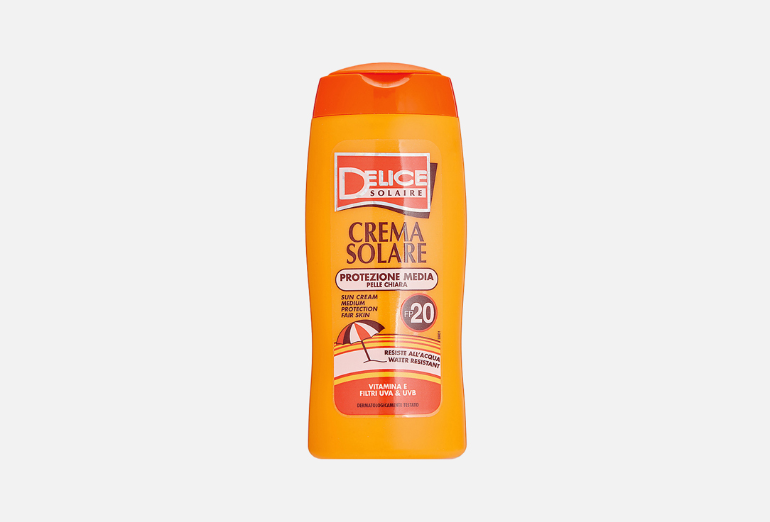 Изображение товара Крем солнцезащитный SPF20 DELICE SOLAIRE SUN CREAM MEDIUM PROTECTION