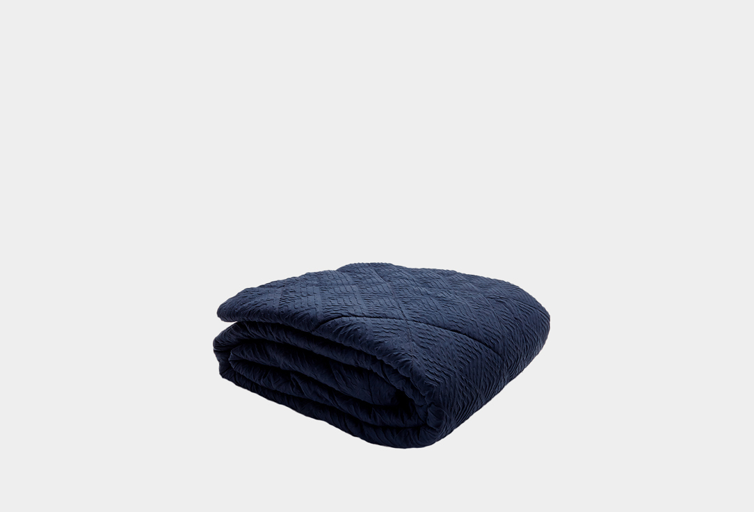 

Покрывало SONNO, Синий, INGRID 240х260, Темно-синий 1 шт