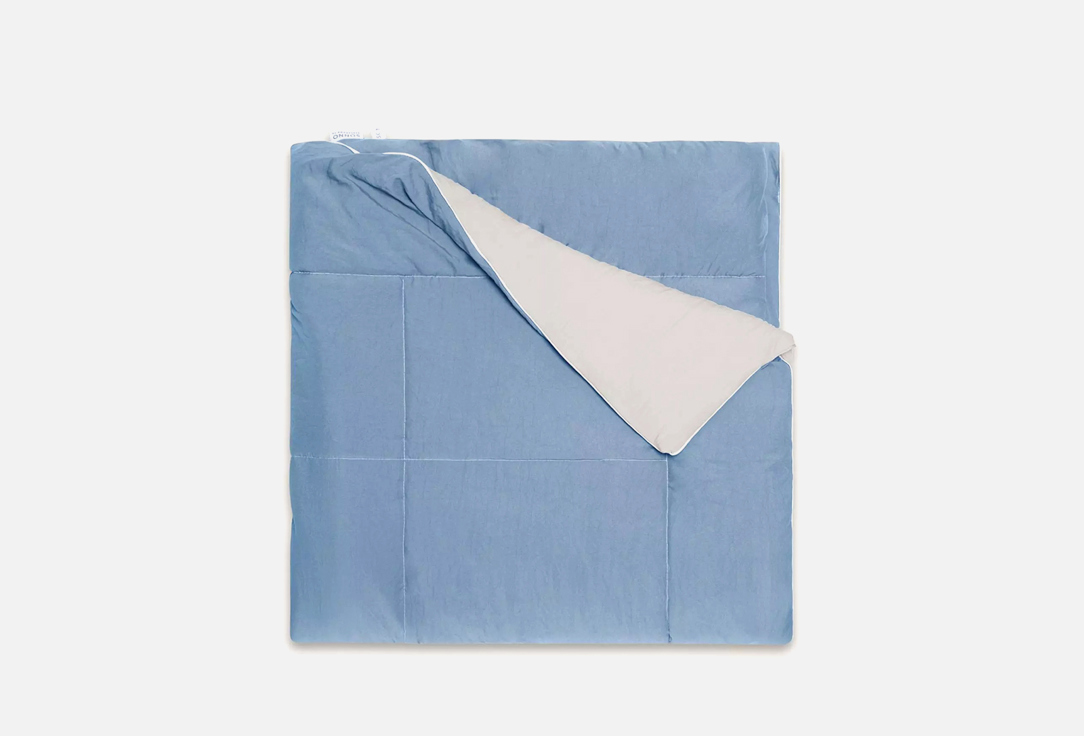 Одеяло SONNO TWIN, пепел/деним, полутораспальный одеяло sonno aura французский серый двуспальный