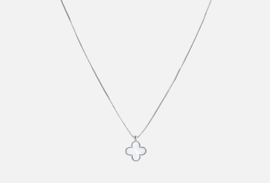 Изображение товара Подвеска Amante crystal Подвеска клевер белый