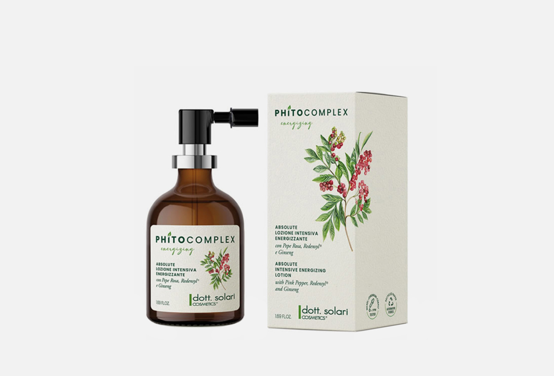 Изображение товара энергетический Лосьон для волос Dott.Solari Cosmetics Phitocomplex Energizing line