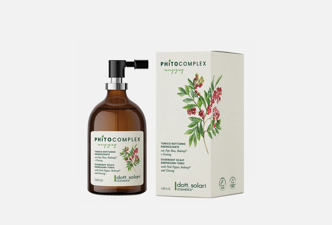 Изображение товара энергетический ночной Тоник для волос Dott.Solari Cosmetics Phitocomplex Energizing line