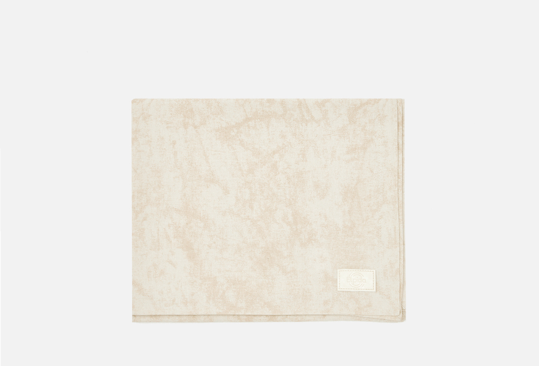 Изображение товара Скатерть Elpida Beige marble 145х175 хлопок полиэстер водоотталкивающая Россия