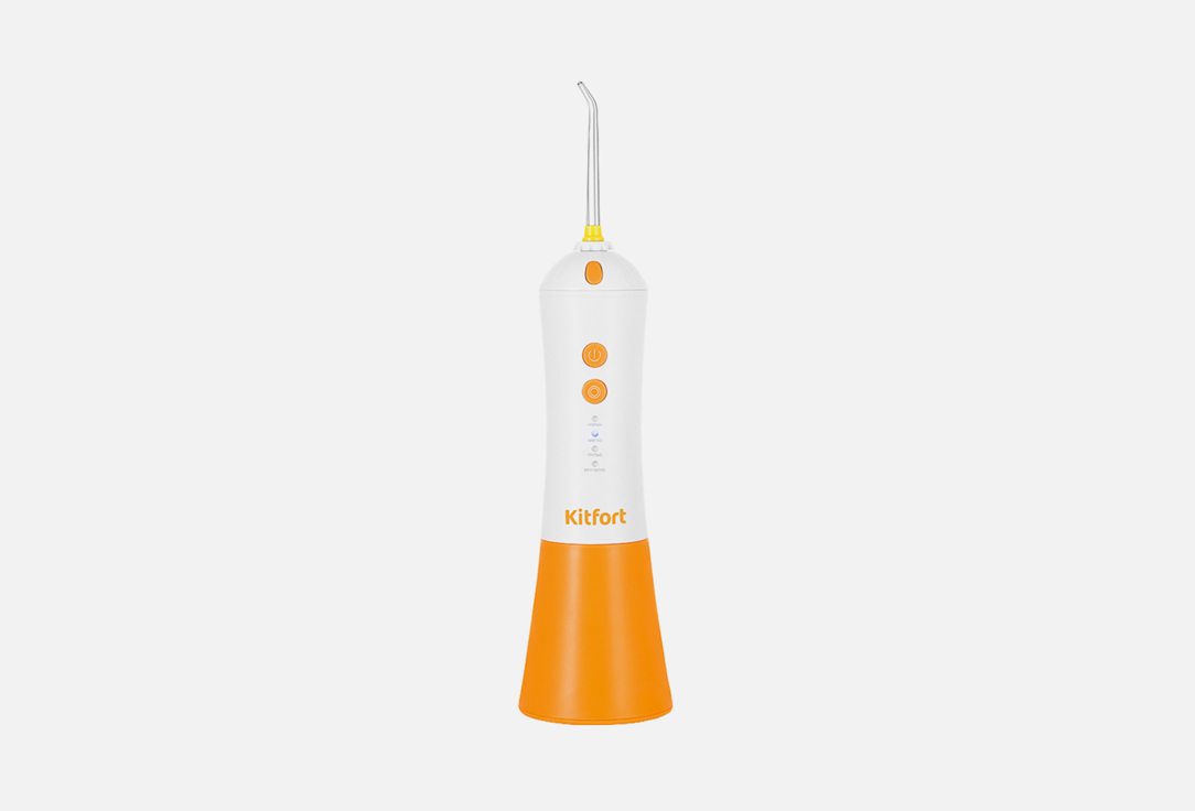 Ирригатор для полости рта Kitfort КТ-2958-4 бело-оранжевый 