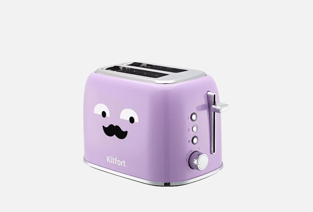 Изображение товара Электрический тостер Kitfort КТ-6218 с 6 степенями обжаривания