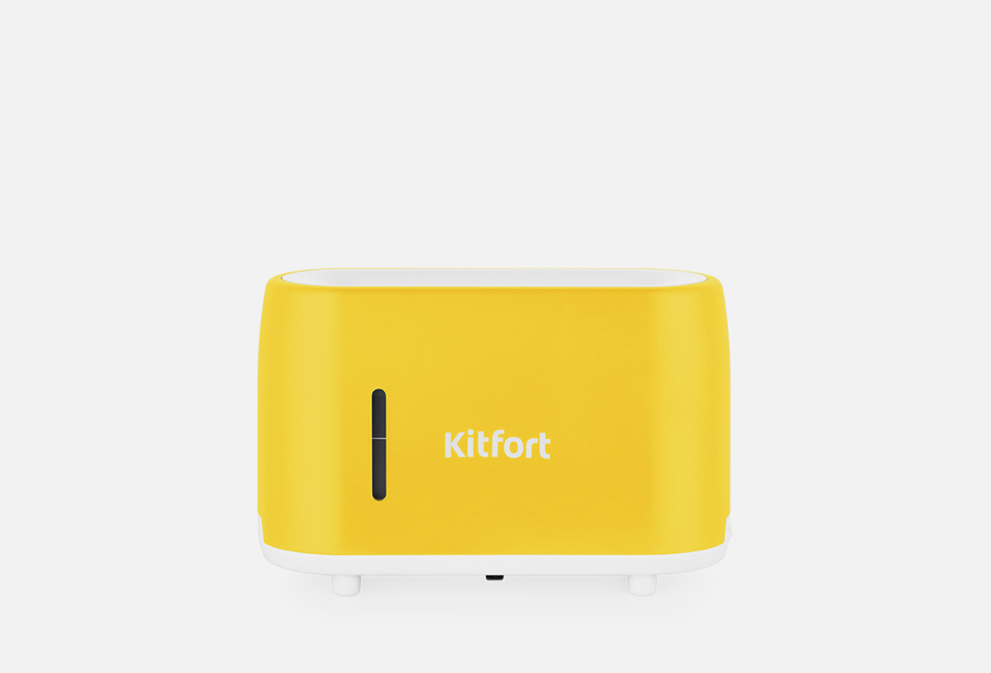 Увлажнитель-ароматизатор воздуха KITFORT КТ-2887-1 бело-желтый 1 шт увлажнитель ароматизатор воздуха kitfort кт 2887 3 бело синий