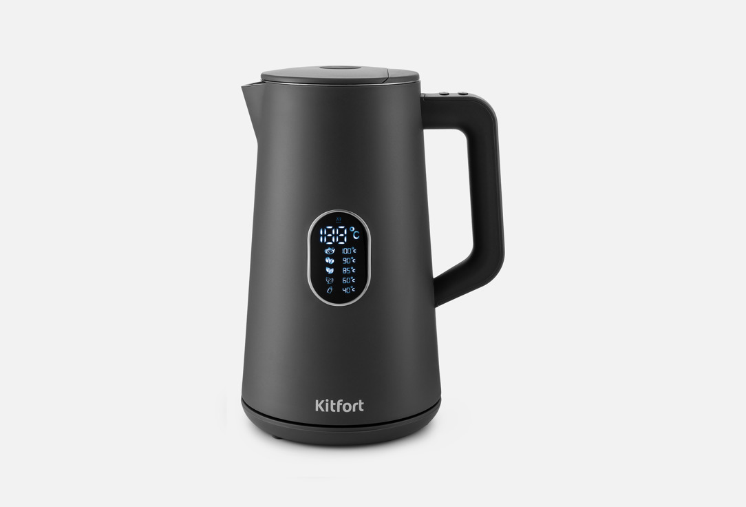 

Чайник KITFORT, КТ-6115-2 серый 1 шт