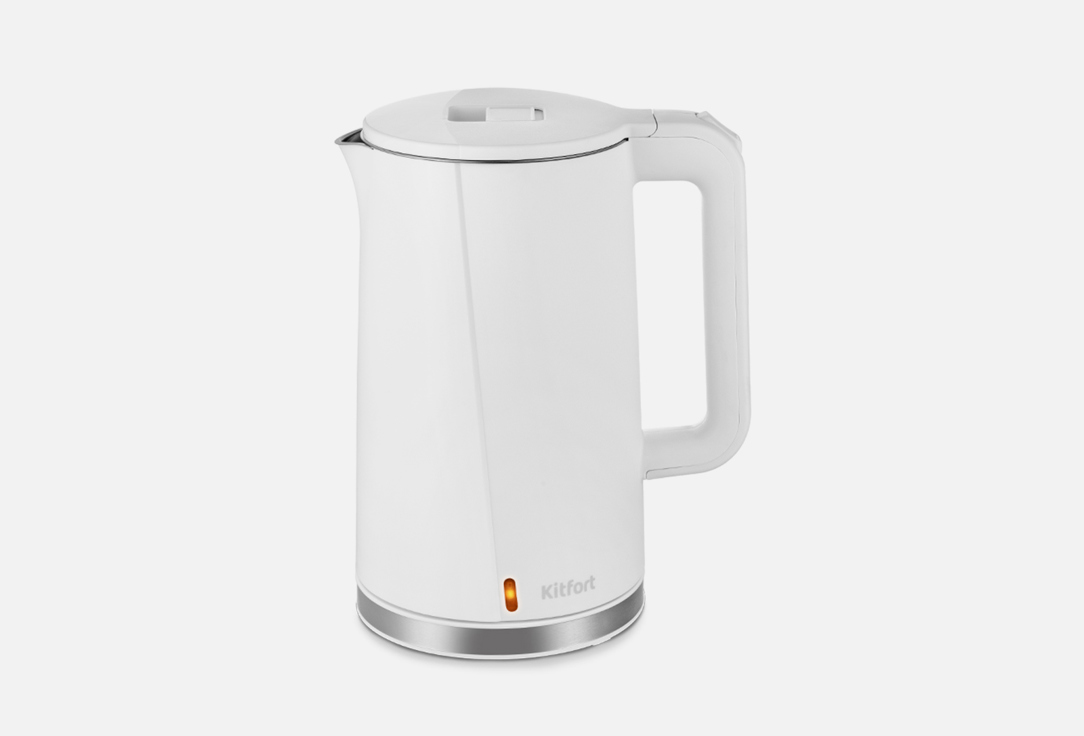 Изображение товара Электрический чайник Kitfort КТ-6612-2 белый 1,7 л быстрое кипячение надежность