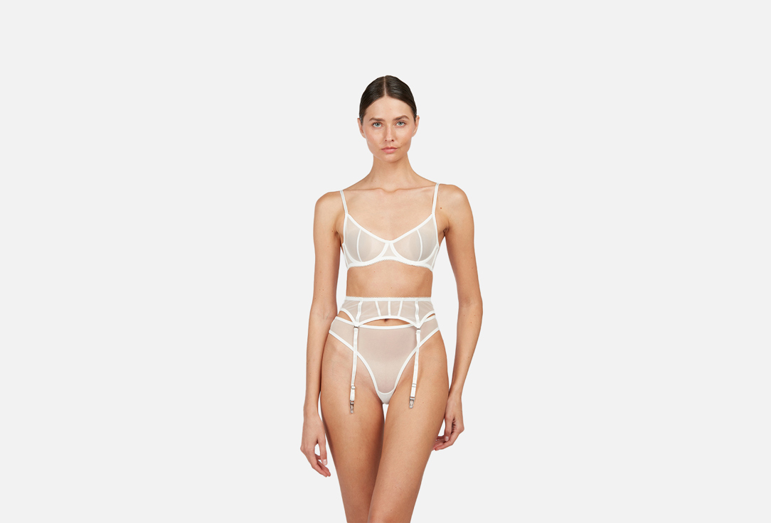 Изображение товара Женский комплект нижнего белья AMAZONKA Sexy из сетки и эластана 42 44 46