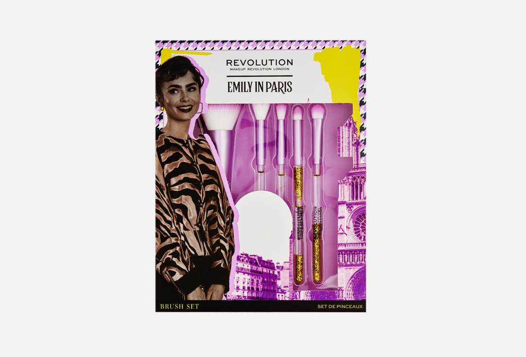 

Набор кистей для макияжа MAKEUP REVOLUTION, Emily in paris 160 г