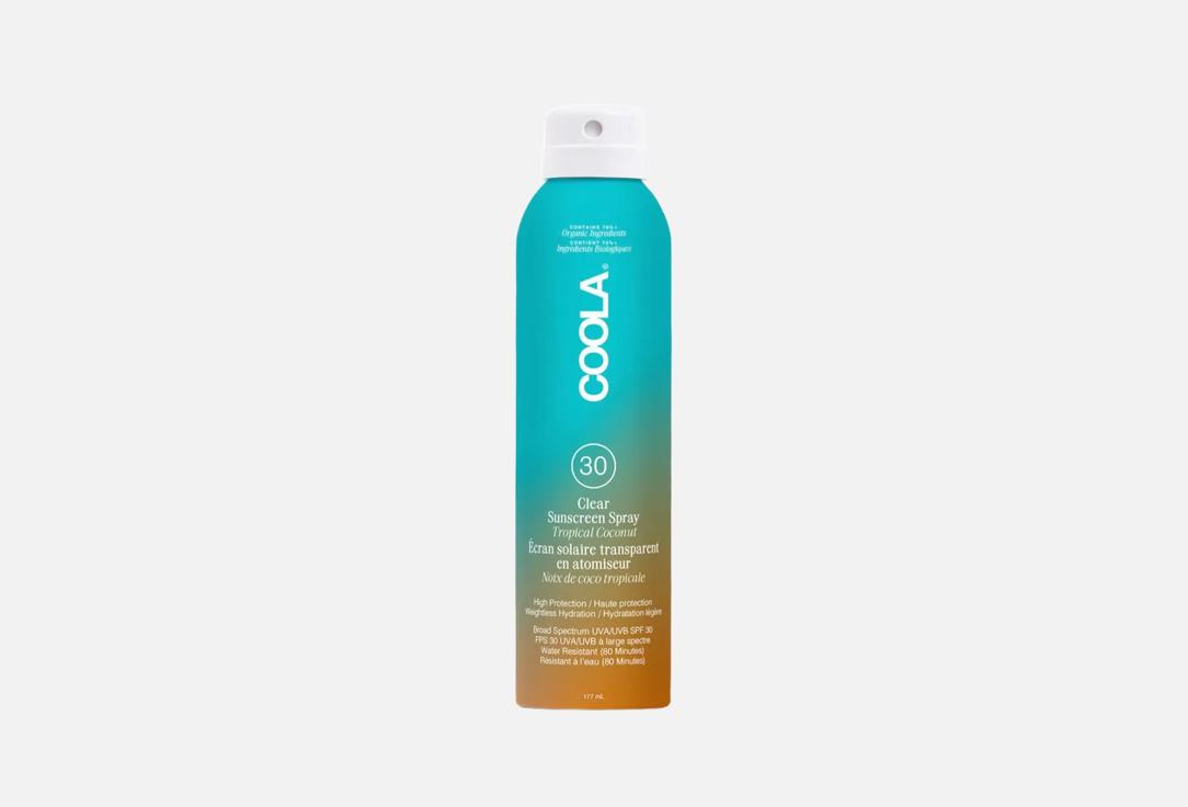 Изображение товара Солнцезащитный спрей для тела SPF30 COOLA Classic Sunscreen Spray Tropical Coconut