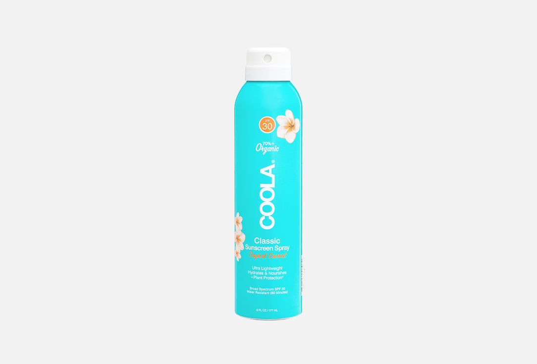 Изображение товара Солнцезащитный спрей для тела SPF30 COOLA Tropical Coconut 177 мл