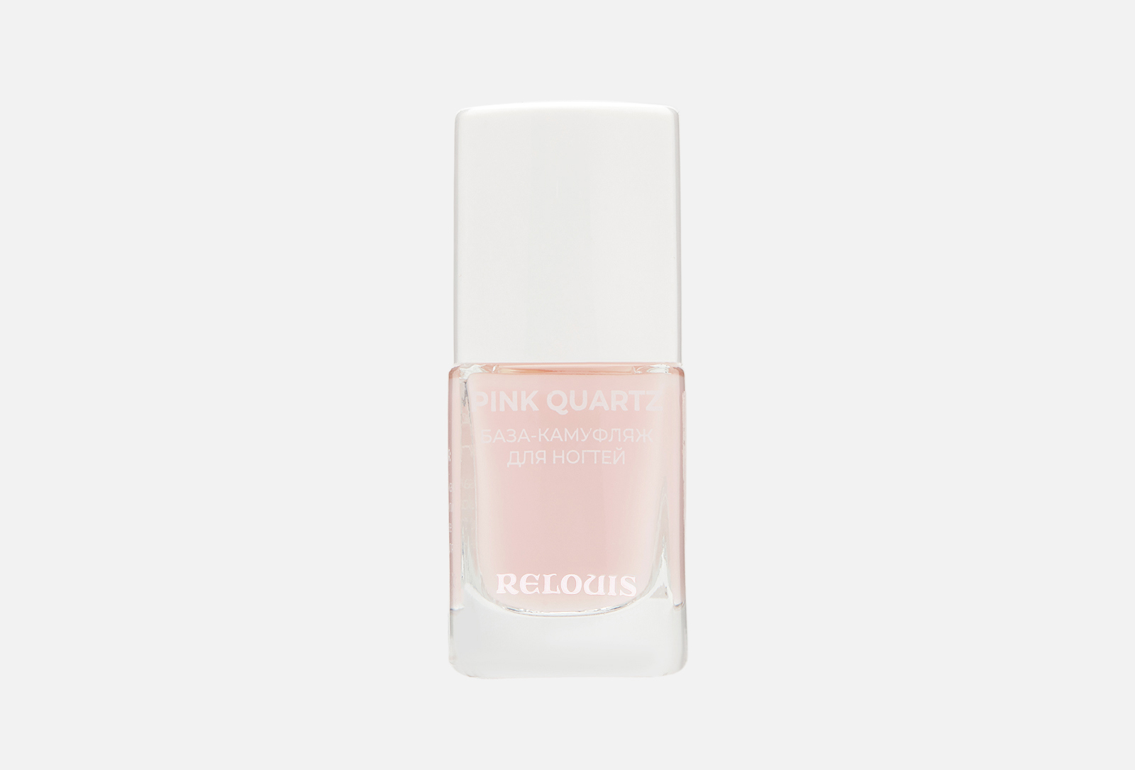 Relouis База-камуфляж для ногтей Pink quartz Розовый 11.5 г — купить ...
