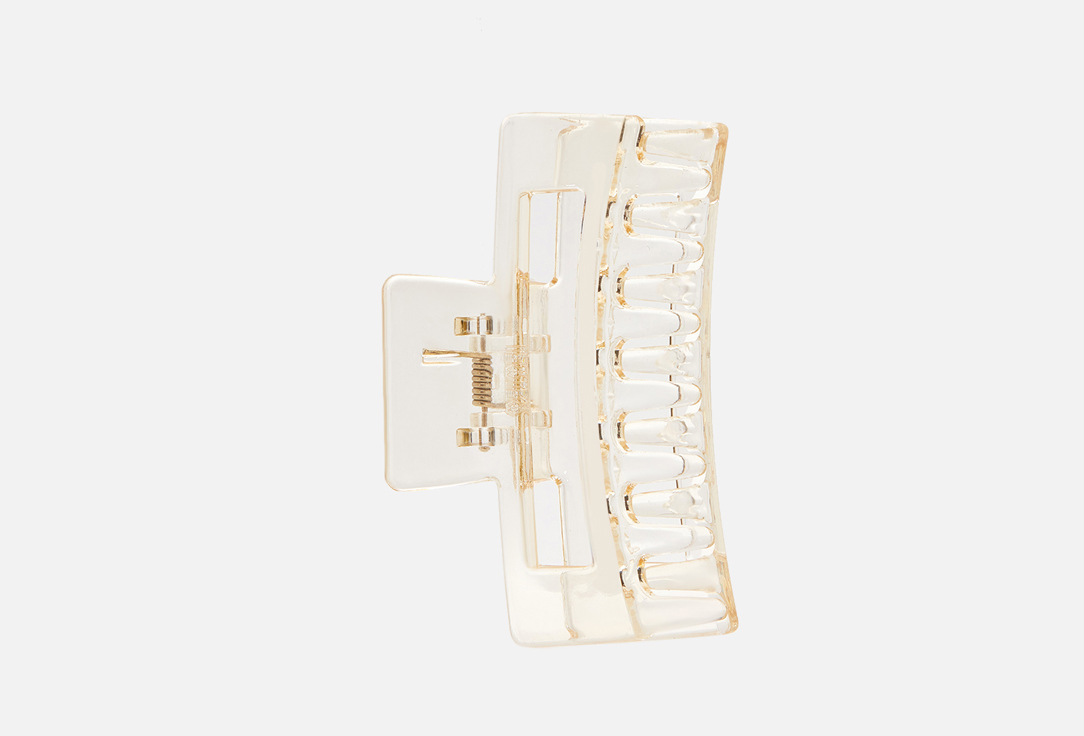 

Заколка-краб для волос ART LUX, Gold transparent 1 шт