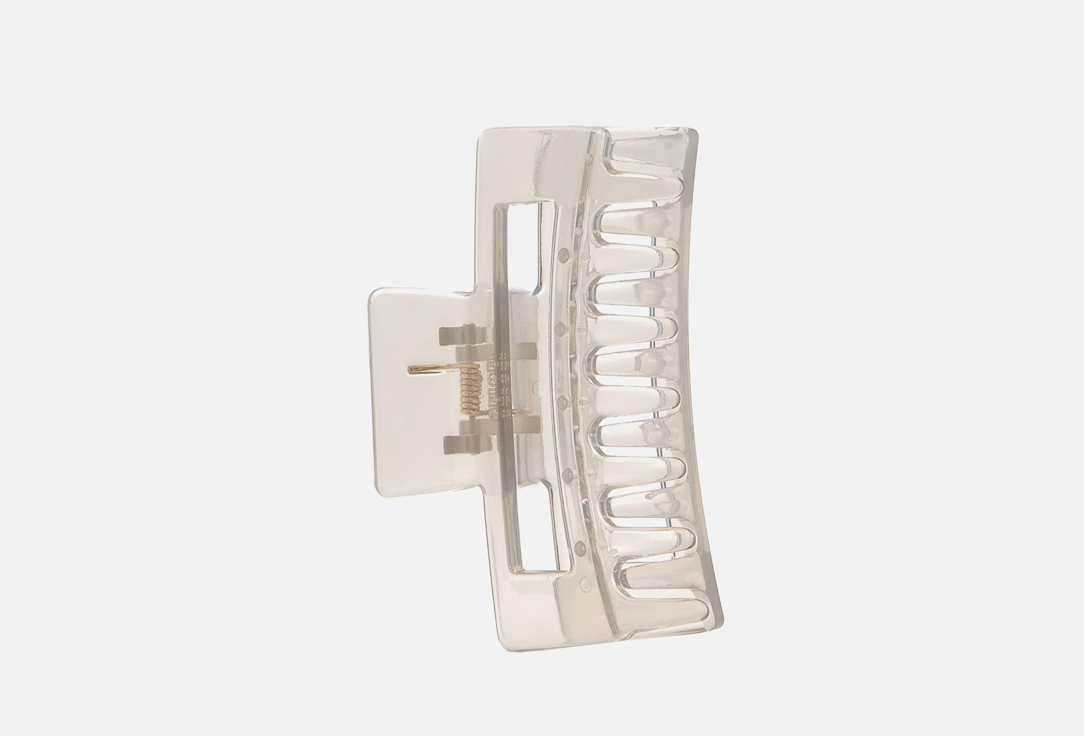 

Заколка-краб для волос ART LUX, Grey transparent 1 шт