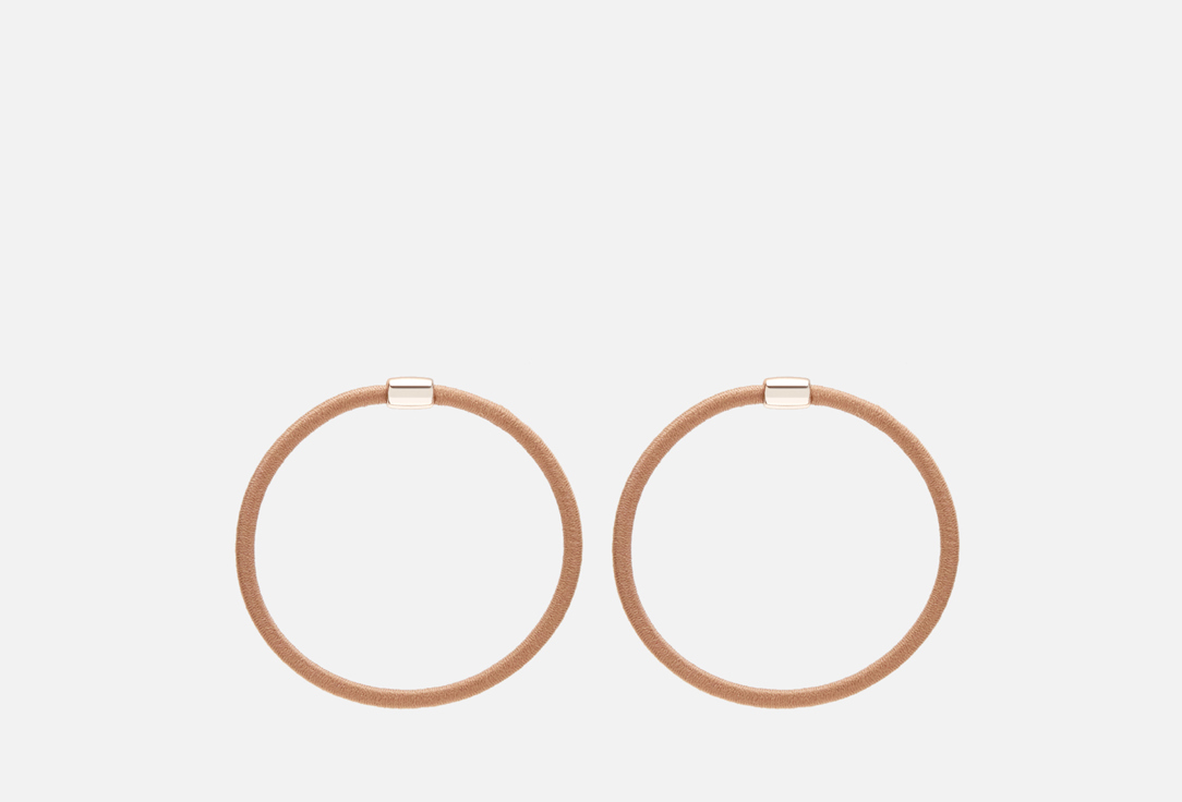 Изображение товара Набор резинок для волос ART LUX beige