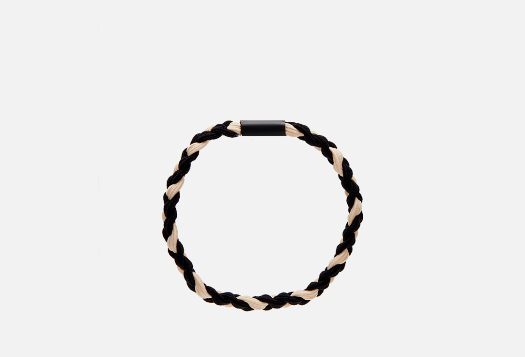Изображение товара Резинка для волос ART LUX ivory/black
