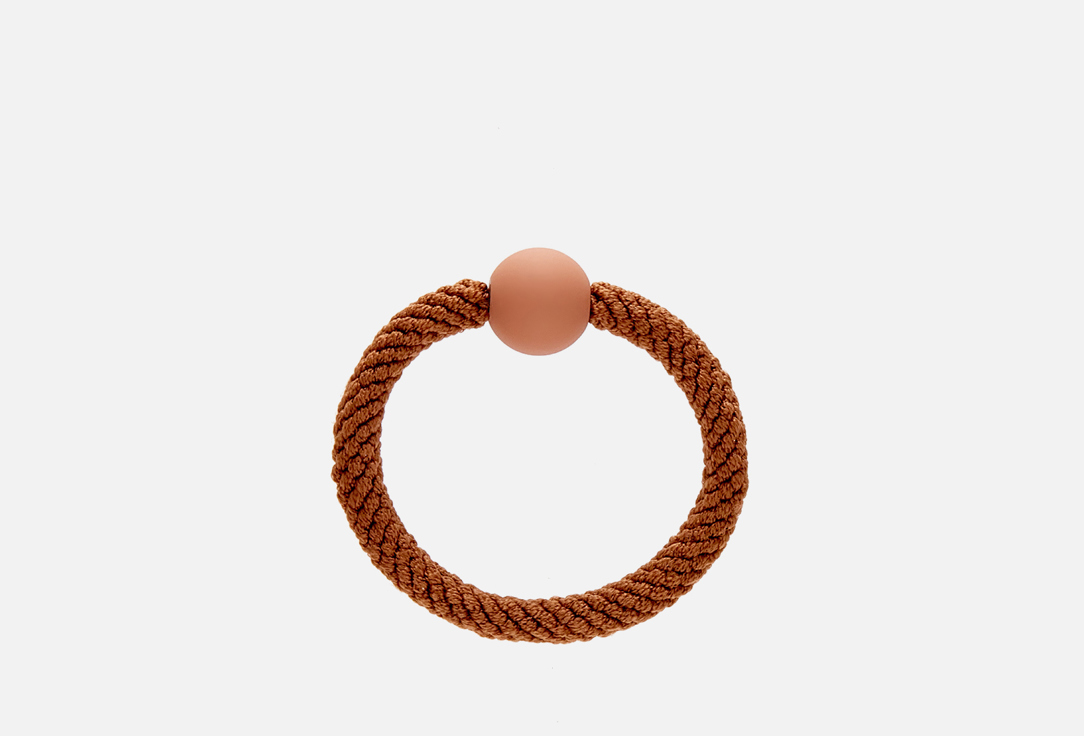 Изображение товара Резинка для волос ART LUX brown универсальный аксессуар для стильных укладок