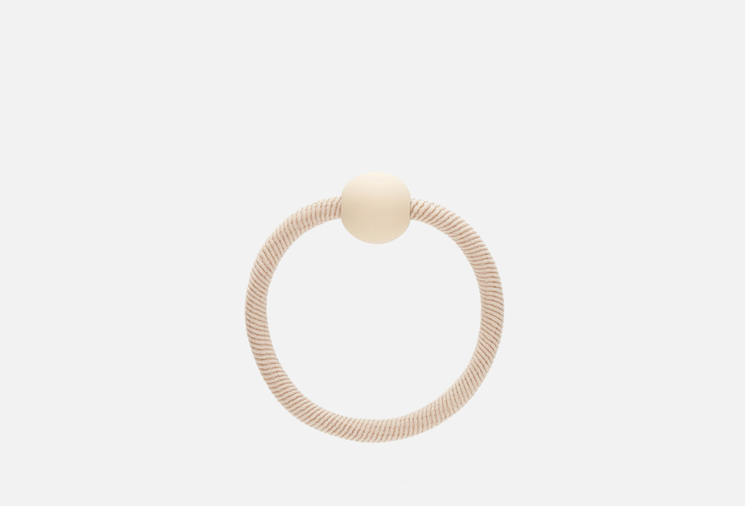 Изображение товара Резинка для волос ART LUX ivory эластичная стильная удобная для женщин