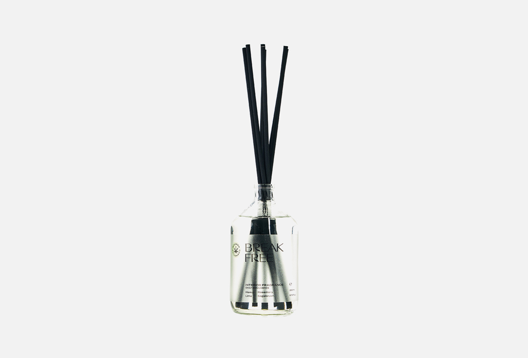 Изображение товара Ароматический диффузор Grower cosmetics BREAK FREE 200 мл с цитрусовым ароматом