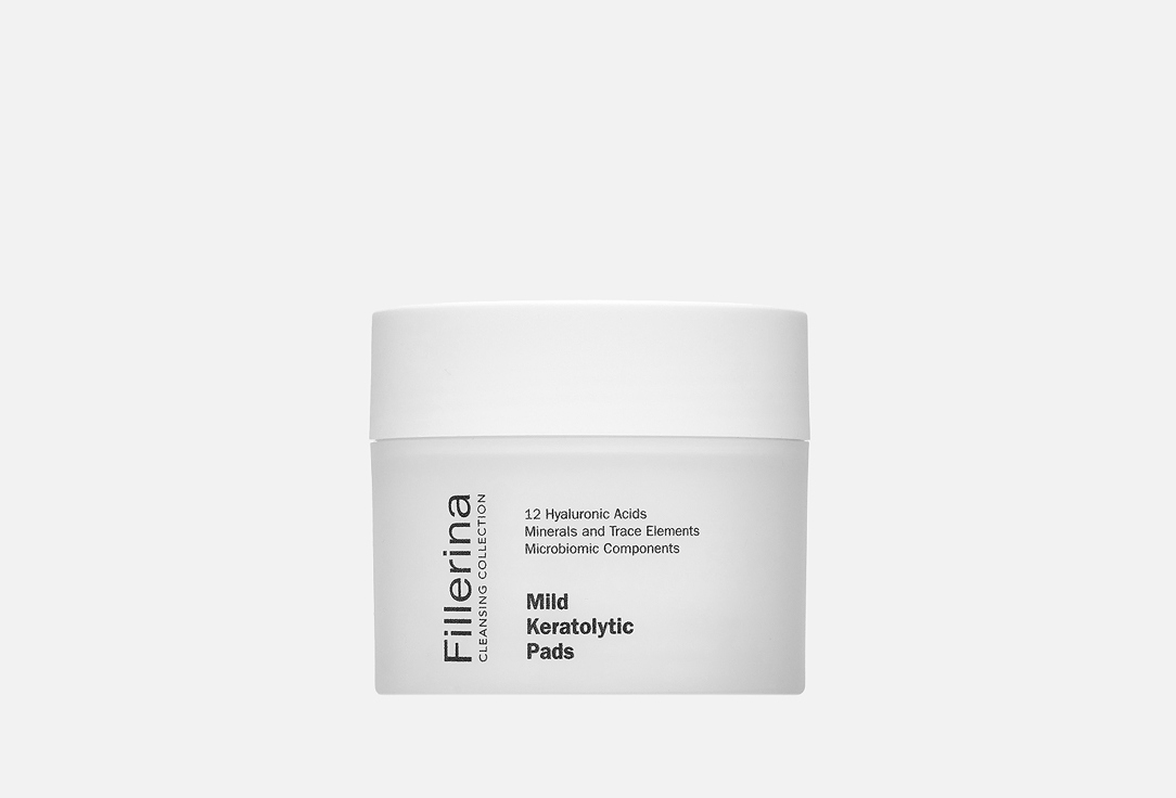 

Очищающие кератолитические диски для лица FILLERINA, Mild keratolytic pads 60 шт