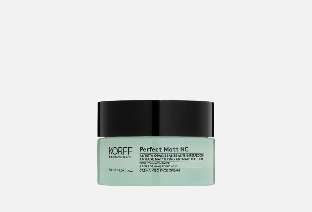 Антивозрастной матирующий крем для лица KORFF Perfect Matt NC 50 мл