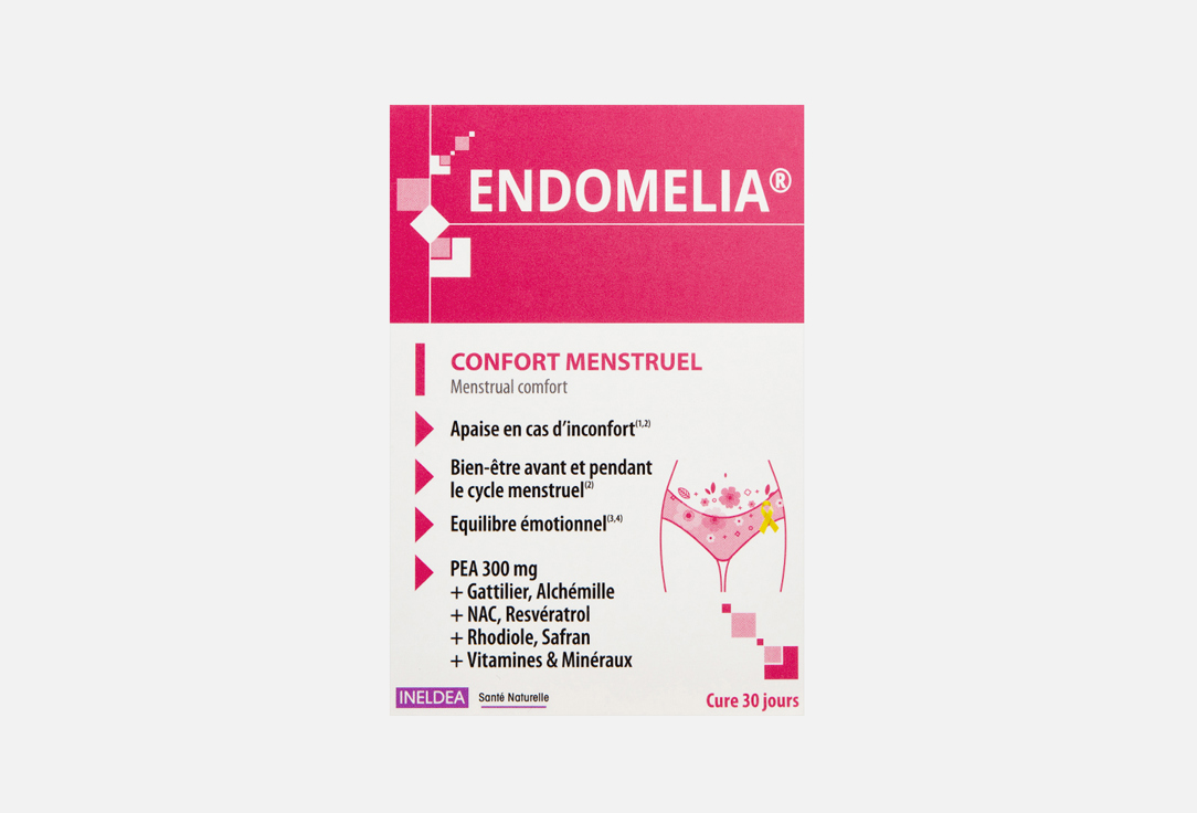 Изображение товара БАД для женского здоровья Laboratories Ineldea Экстракты растений в капсулах