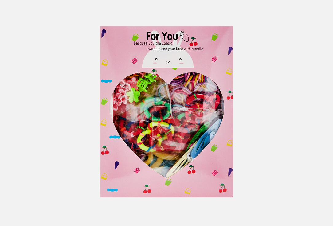 

Подарочный набор резинок и заколок для волос 1000BANTOV, Gift set 780 шт