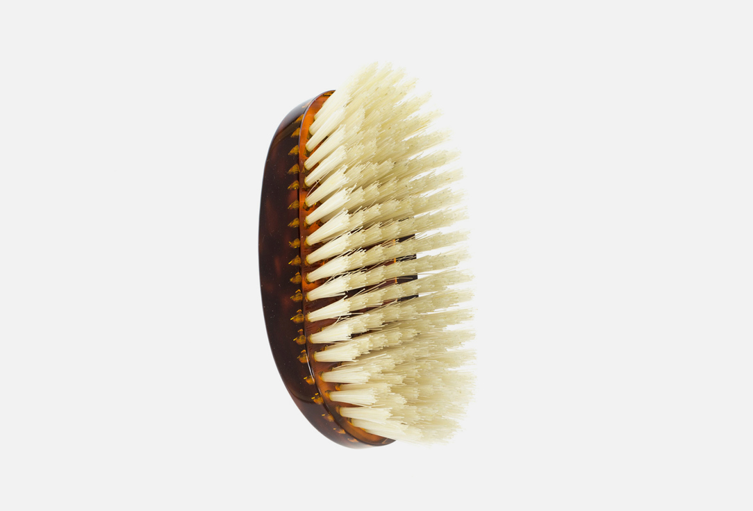 Щетка для волос KOH-I-NOOR Spazzola Setolata Military with natural bristles Oval Large 12 x 6 cm 