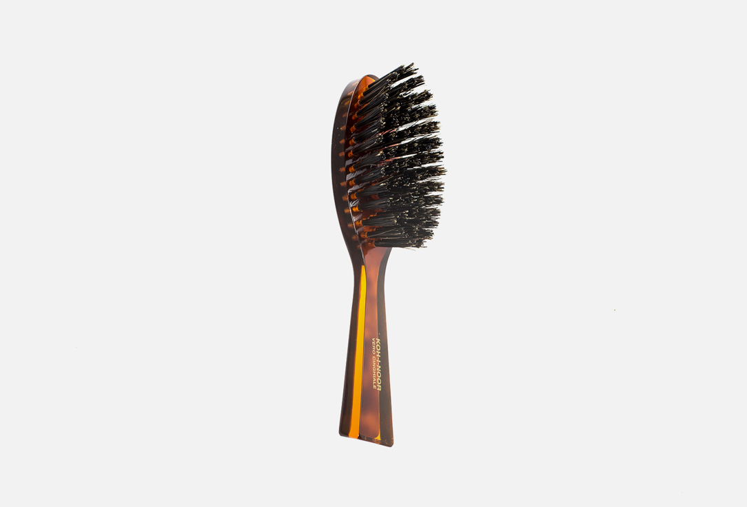 Щетка для волос KOH-I-NOOR Spazzola Setolata with boar bristles Oval medium16,5 x 4,5 cm 