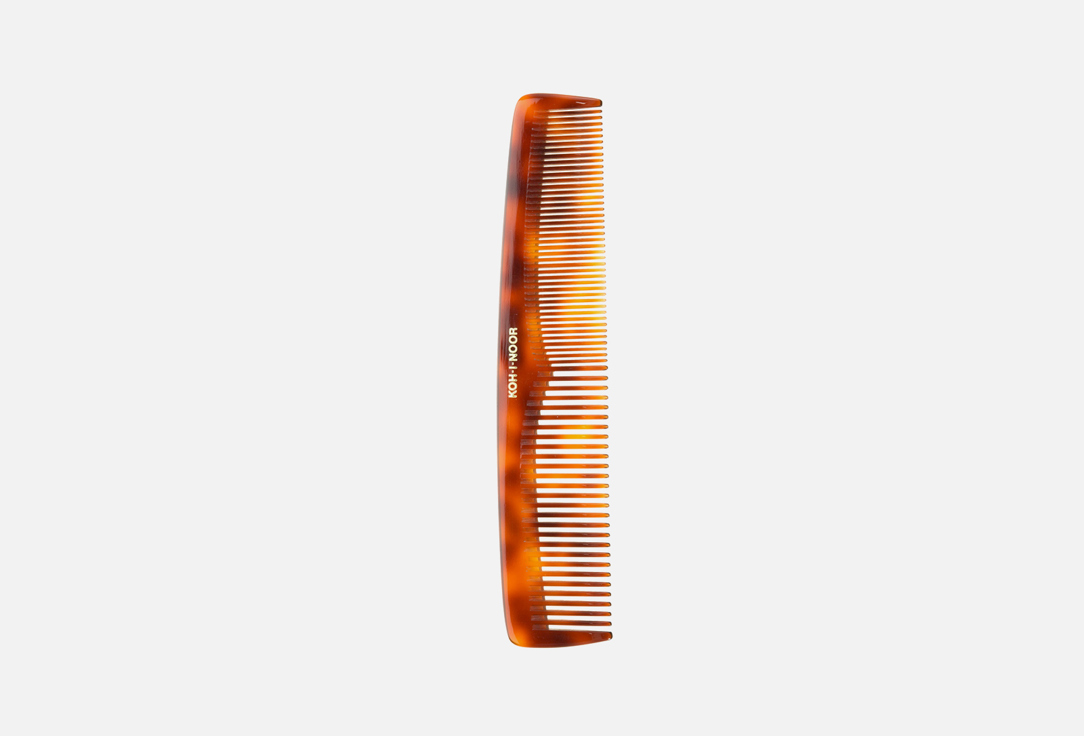 Гребень для волос ручной работы  KOH-I-NOOR Pettine Segato Wide and close spread teeth 18,5 x 3,5 cm 