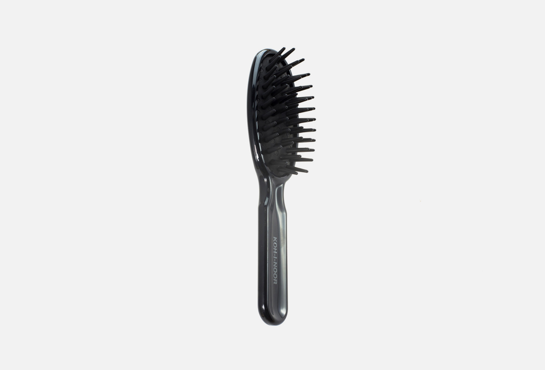 Массажная расческа для волос KOH-I-NOOR 9106N SPAZZOLA PNEUMATICA CONIKA Professionale Black 