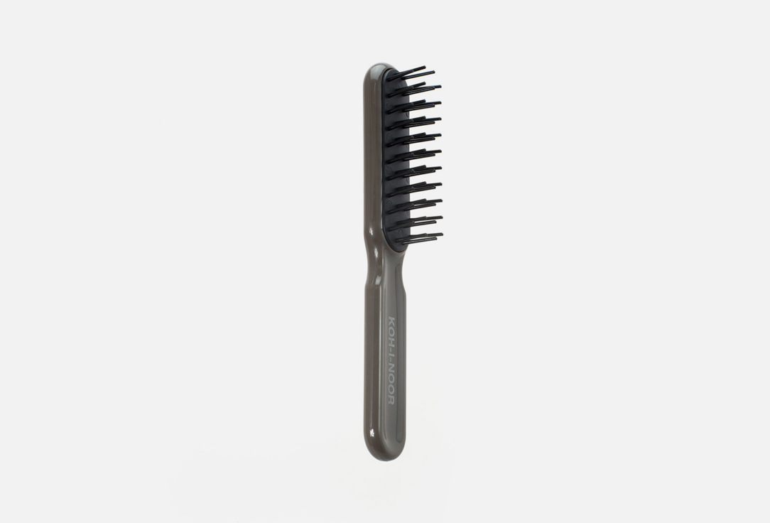 Расческа для волос  KOH-I-NOOR 9114S SPAZZOLA RETTANGOLARE PICCOLA Professionale Sand grey 