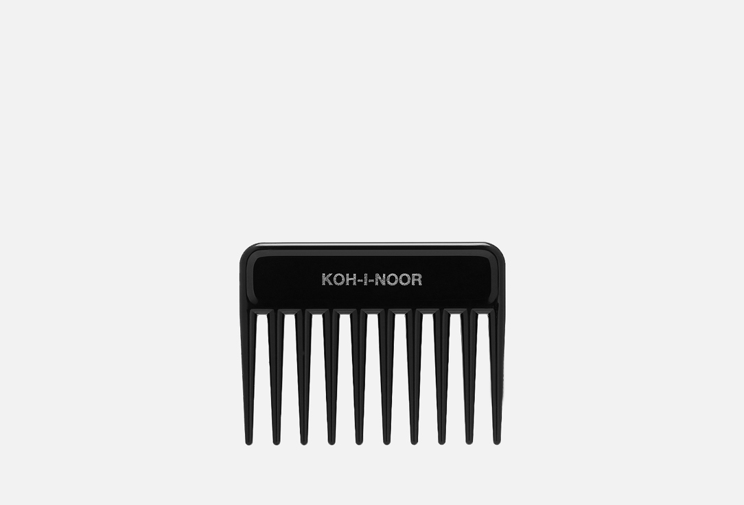 

Гребень для волос KOH-I-NOOR, 8131N PETTINE RADONE AFRO Professionale Black 1 шт