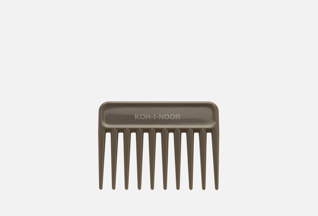 Гребень для волос  KOH-I-NOOR 8131S PETTINE RADONE AFRO Professionale Sand grey 
