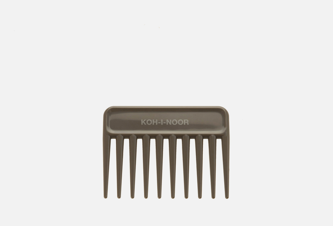 

Гребень для волос KOH-I-NOOR, 8131S PETTINE RADONE AFRO Professionale Sand grey 1 шт