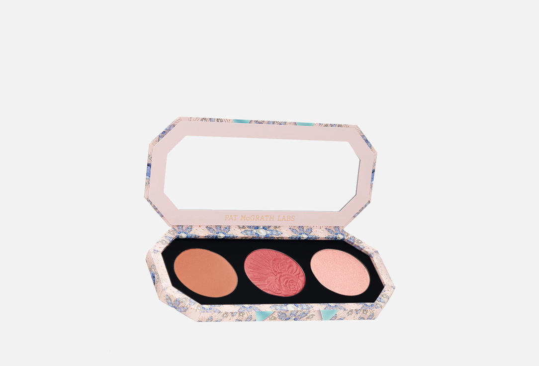 Палетка для лица PAT MCGRATH LABS Divine Blush + Bronze + Glow Trio Face Palette 10.3 г