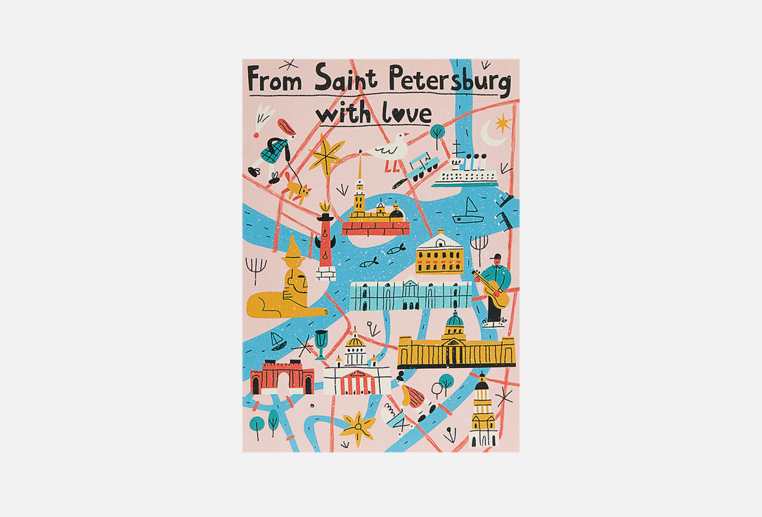 

Блокнот ПОДПИСНЫЕ ИЗДЕЛИЯ, Saintamp From Saint Petersburg 1 шт