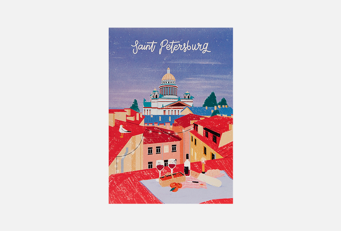 

Блокнот ПОДПИСНЫЕ ИЗДЕЛИЯ, Saintamp Saint Petersburg, roofs 1 шт