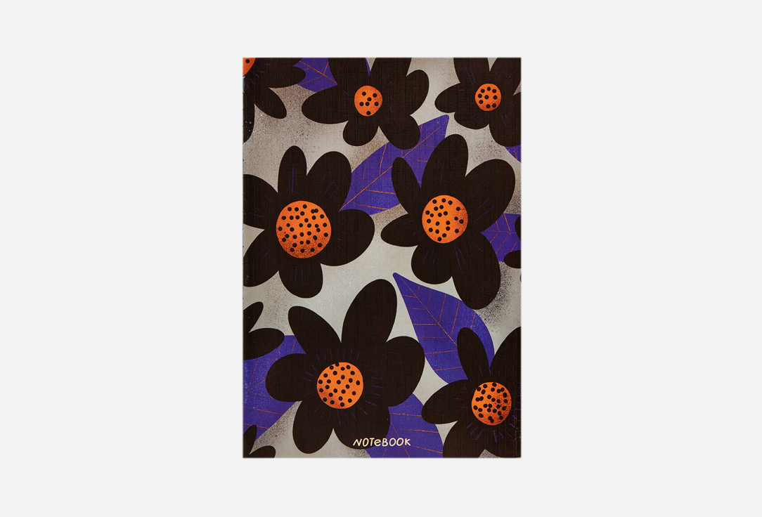 

Тетрадь ПОДПИСНЫЕ ИЗДЕЛИЯ, Black flowers dot 1 шт