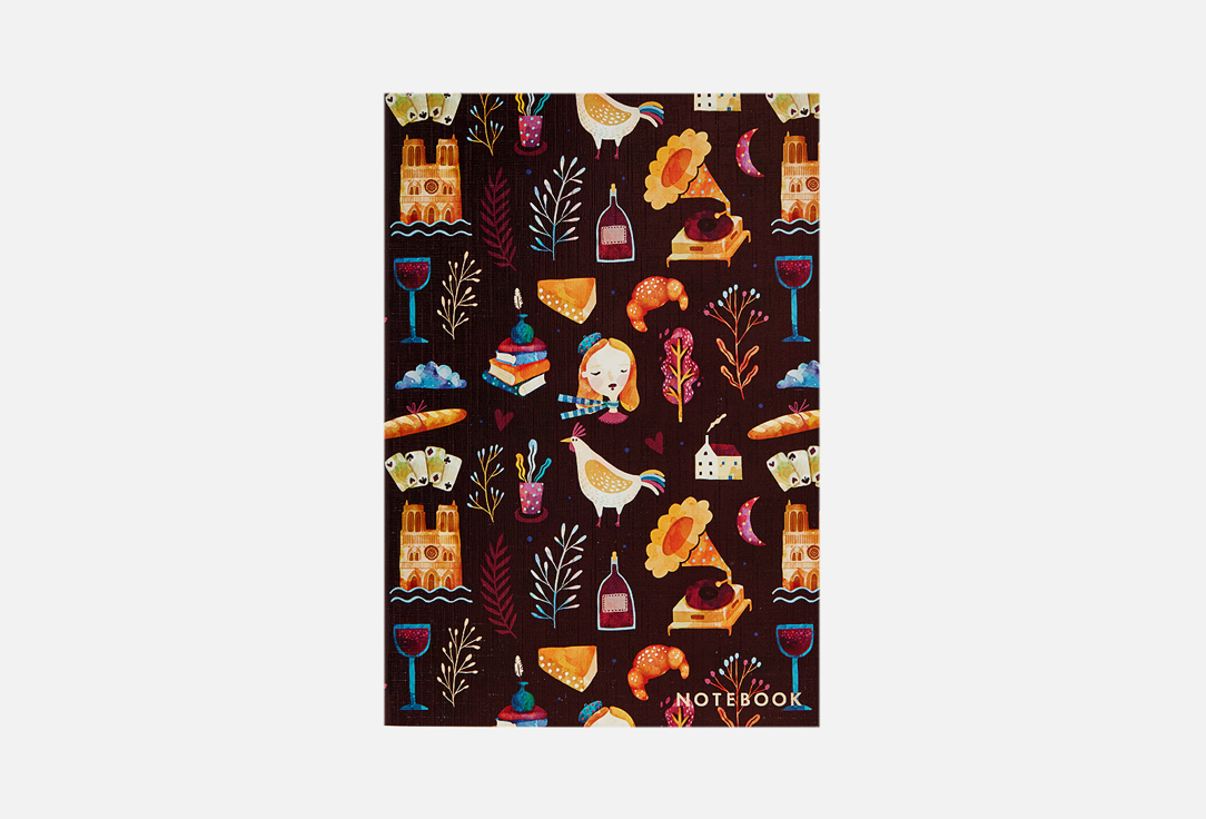 Изображение товара Тетрадь Подписные изделия France check A5 в клетку