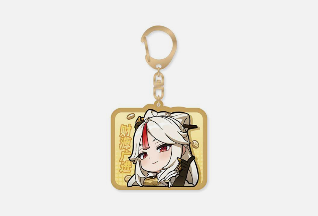 Брелок акриловый GENSHIN IMPACT Chibi Ningguang 1 шт