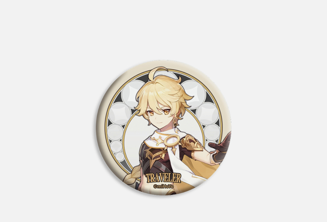 

Значок GENSHIN IMPACT, Can Badge Traveler Aether 1 шт