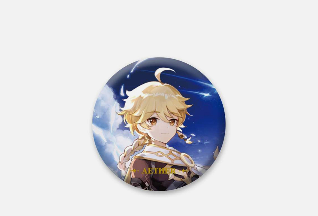 

Значок GENSHIN IMPACT, Traveller Aether 1 шт