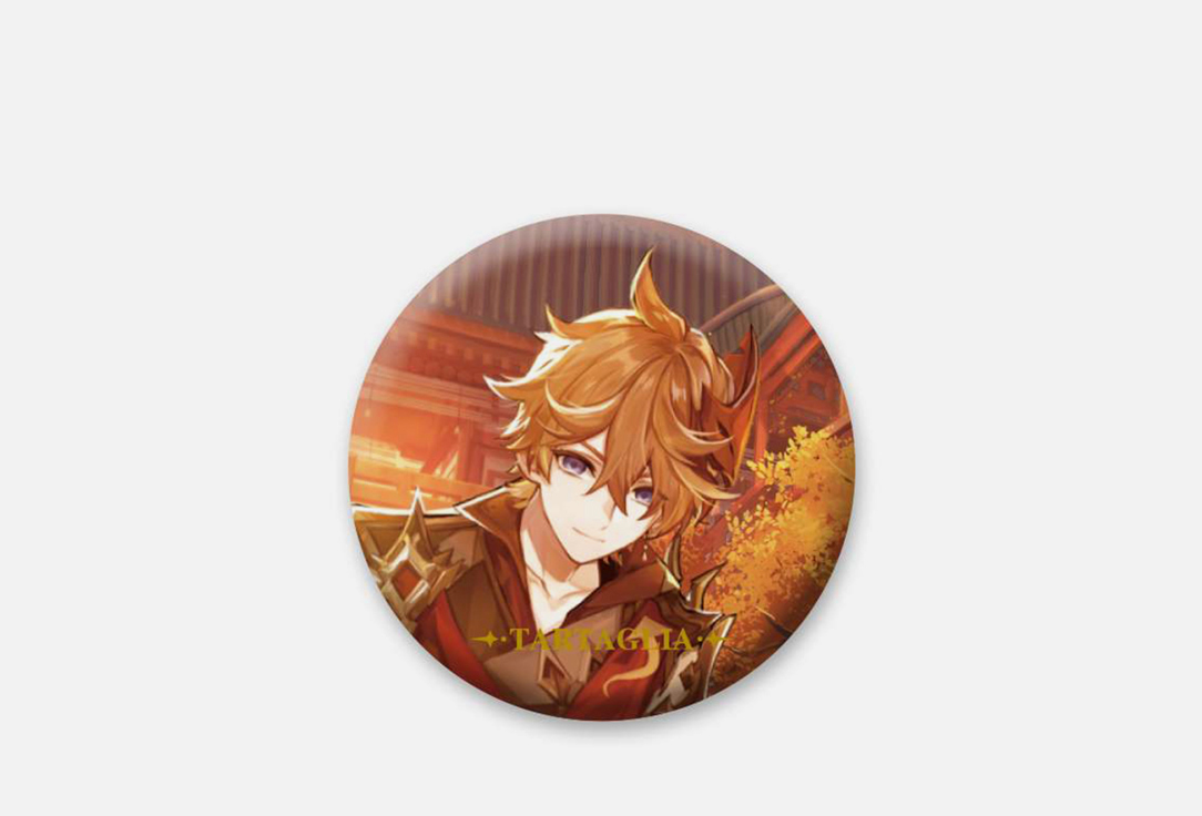 

Значок GENSHIN IMPACT, Tartaglia 1 шт